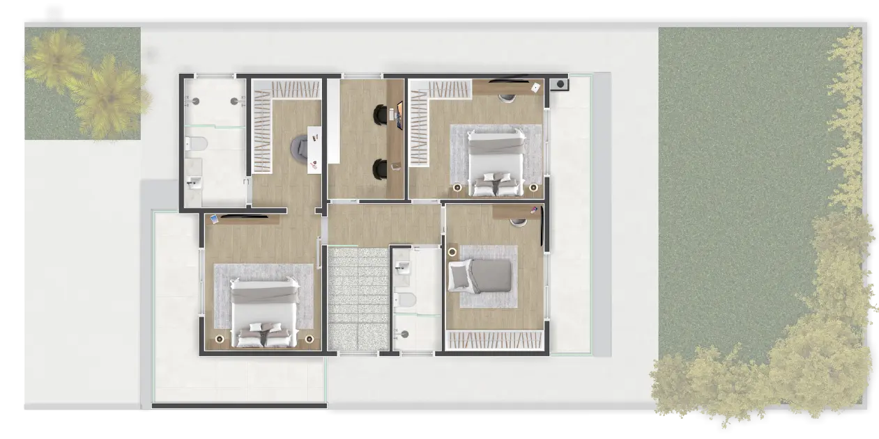 Planta Modelo Jacarandá Superior