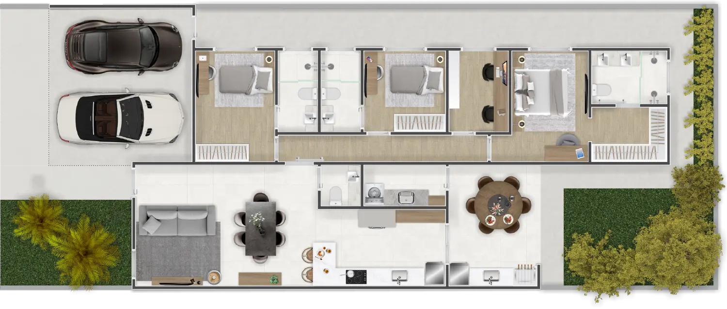 Planta Modelo Jatobá