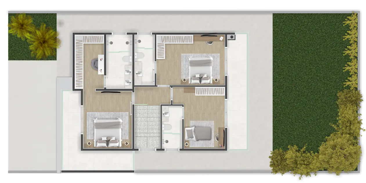 Planta Modelo Olympo Superior