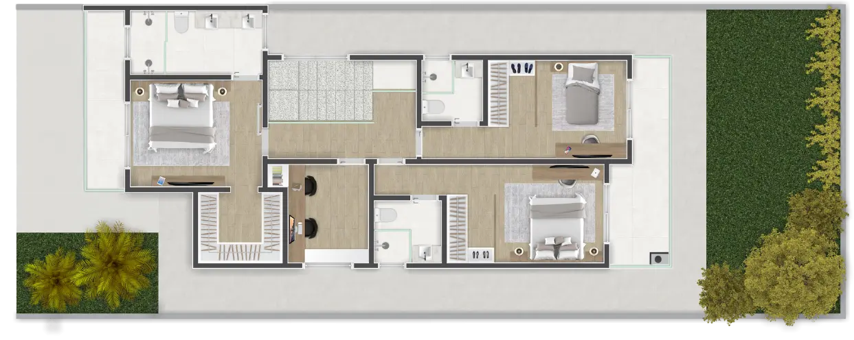 Planta Modelo titan Superior